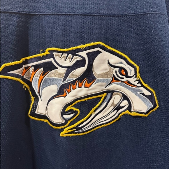 Vintage Nashville Predators Starter NHL Hockey Jersey - Picture 2 of 11